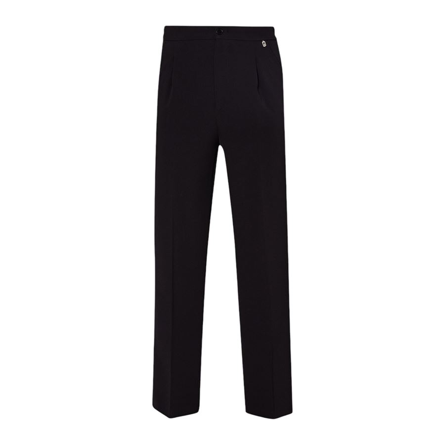 Pantaloni in crepe stretch Liu Jo | WF4280T048622222